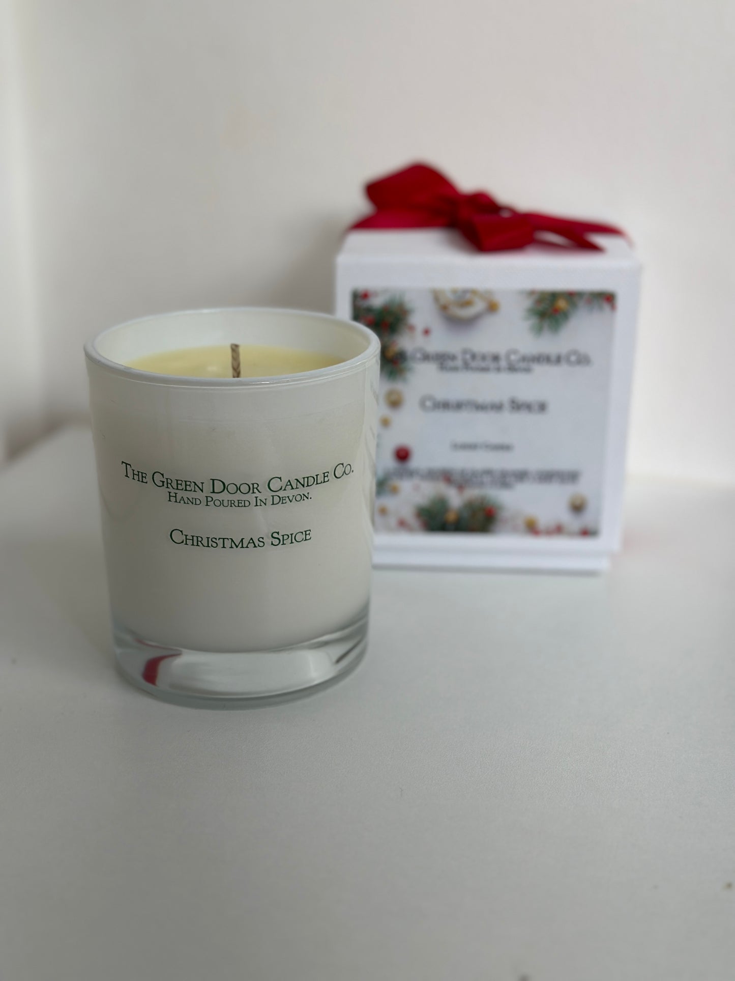 Unboxed Christmas Spice Candle